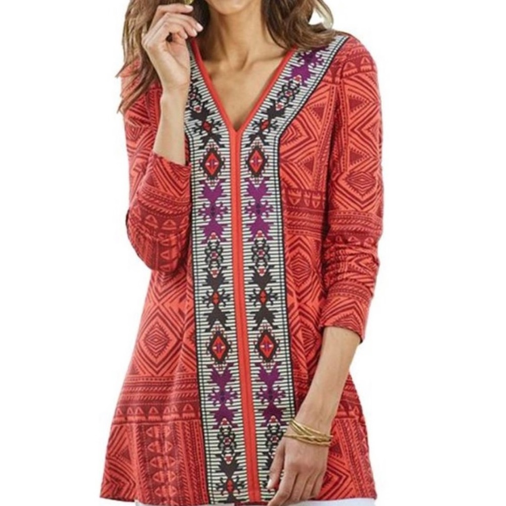 Soft Surroundings Kalahari tunic top small